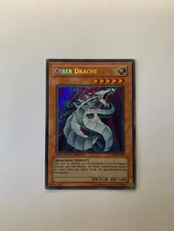 Yugioh Karte: Cyber Drache (CT03-DE002) - Secret Rare, Limitierte Auflage - Image 2