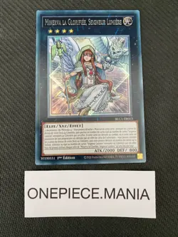 Carte Yu-Gi-Oh! Minerva la Glorifiee, Seigneur Lumiere BLC1-FR013 1st Ultra Rare - Image 1