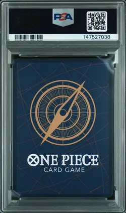One Piece CCG OP14-EB04 Dracule Mihawk The Azure Sea’s Seven PSA 10 SP OP12-030 - Image 2