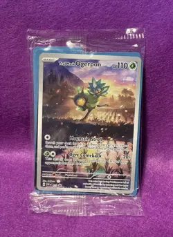 ✨Teal Mask Ogerpon 123 Sv: Scarlet & Violet Promo Cards Holo Factory Sealed✨ - Image 2