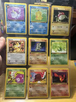Near Mint 1st Edition Card Team Rocket Vintage Pokemon TCG - Image 1