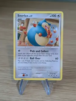 Snorlax 33/111 Rising Rivals Non Holo Pokemon Card - NM - Image 1