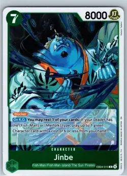 Jinbe The Azure Sea's Seven EB04-015 NM OP Card - Image 1