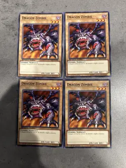 Yu-Gi-Oh! Speed Duel Dragon Zombie Trading Cards Set of 3 NM - Image 1