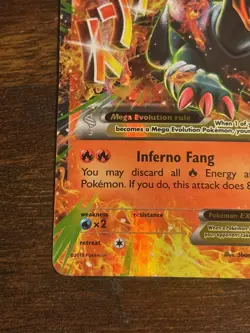 Mega Houndoom EX 22/162 Breakthrough Holo Pokemon Card - Image 5