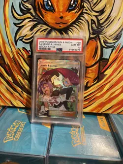Pokemon TCG Jessie & James Trainer Full Art Ultra Rare Card 68/68 Hidden Fates - Image 2