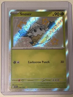 Snover 100/091 Pokemon Card Paldean Fates Shiny Rare MINT - Image 1