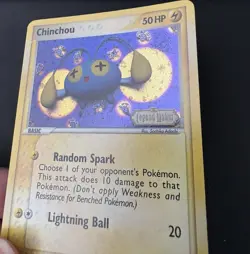 Pokemon Card - Chinchou Legend Maker 50/92 Reverse Holo Stamped - Image 3