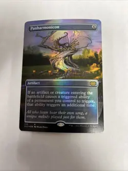 Panharmonicon Borderless Foil Card #395 MTG LP - Image 1