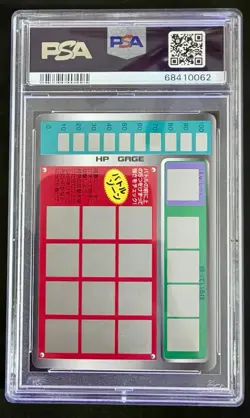 Pokemon Japanese Scratch Unscratched Raticate 1997 Tomy Card PSA 8 - Image 2