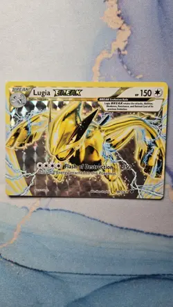 Pokemon Lugia Break Holo TCG Card 79/124 XY Fates Collide - Image 1