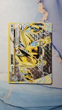 Pokemon Lugia Break Holo TCG Card 79/124 XY Fates Collide - Image 2
