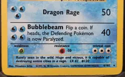 Pokemon Gyarados 100 HP Holo Rare Base Set 6/102 Wizards Card 1999 - Image 4