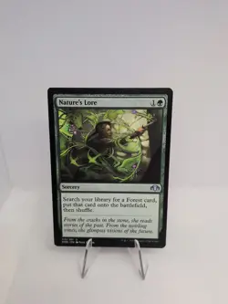 MTG Nature's Lore Dominaria Remastere DMR 170/261 Magic The Gathering Land Ramp - Image 1