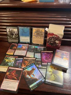 Lot of 55 MTG FOILS - ALL FOILs NM/SP Bulk English common - Image 1