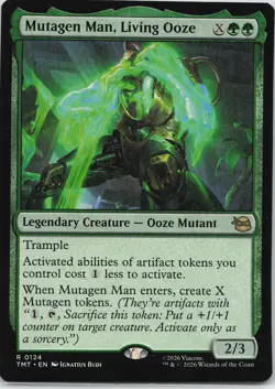 MTG Teenage Mutant Ninja Turtles #124 Mutagen Man, Living Ooze - Image 1