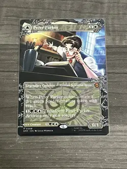 Peter Parker (0208) (Borderless) M Marvel's Spider-Man 208 NM - Image 1