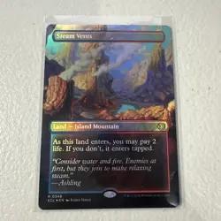 Steam Vents 348 Lorwyn Eclipsed Borderless Foil - Image 1