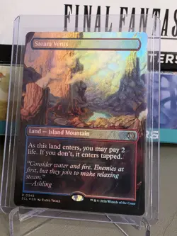 Steam Vents (Borderless) Lorwyn Eclipsed Foil - Image 1