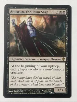 MTG - Anowon the Ruin Sage - Worldwake - LP - Image 1