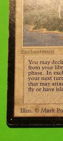 Island Sanctuary Beta Limited Edition MTG Magic the Gathering Mark Poole 1993 - Image 3