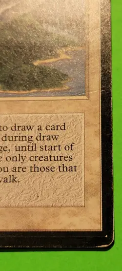 Island Sanctuary Beta Limited Edition MTG Magic the Gathering Mark Poole 1993 - Image 4