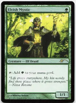 Elvish Mystic *Foil* FNM 2 NM - Image 1