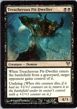 Treacherous Pit-Dweller R Avacyn Restored 121 LP MTG - Image 1