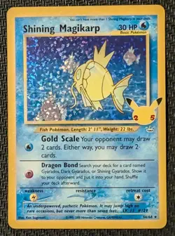 Pokemon TCG Shining Magikarp 66/64 & Dark Gyarados 8/82 Celebrations Classic Lot - Image 2