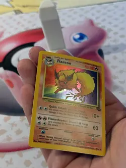 Pokemon Jungle Flareon 3/64 Holo WOTC Rare NM/VLP - Image 3