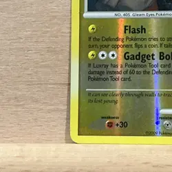 Pokemon TCG Luxray Holo Rare Card 5/99 Arceus 2009 Edition - Image 5