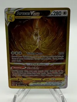 Pokemon TCG Arceus VSTAR Secret Rare Holo GG70/GG70 Crown Zenith Gallery - Image 1