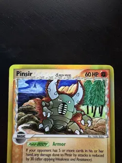 PINSIR DELTA SPECIES HOLO 9/101 EX DRAGON FRONTIERS NM POKEMON - Image 3