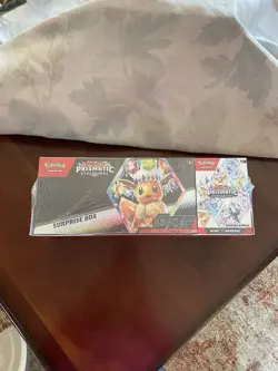 Pokemon TCG Prismatic Evolutions Surprise Box & Booster Bundle Sams Club SEALED - Image 1