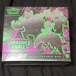 Pokemon Scarlet & Violet Shrouded Fable Elite Trainer Box Booster Sealed - Image 1