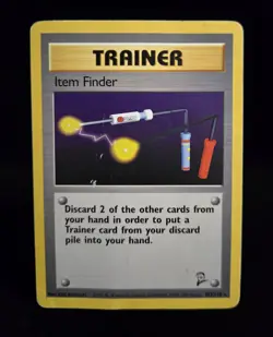 Pokemon TCG - ITEM FINDER - #103 - RARE - UNLIMITED - BASE SET 2 (2000) - HP/DMG - Image 1