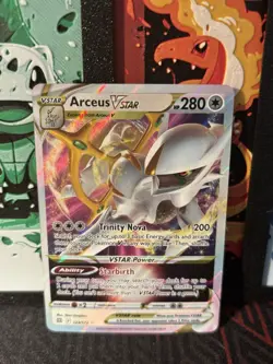 Arceus VSTAR 123/172 Pokemon SWSH Brilliant Stars -NM!! - Image 1