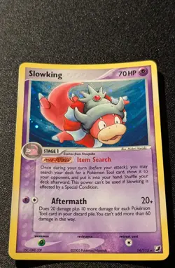 Pokemon EX UNSEEN FORCES - #14/115 Slowking - Holo - ENG - NM/M - Image 4