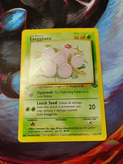 EXEGGCUTE 1ST EDITION - 52/64 WotC Pokemon TCG Jungle Set - Image 1