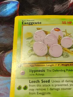 EXEGGCUTE 1ST EDITION - 52/64 WotC Pokemon TCG Jungle Set - Image 2