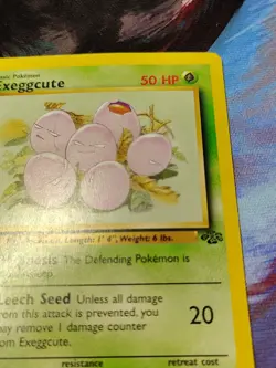 EXEGGCUTE 1ST EDITION - 52/64 WotC Pokemon TCG Jungle Set - Image 3
