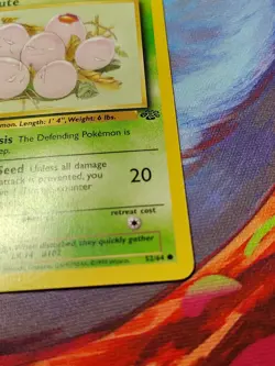 EXEGGCUTE 1ST EDITION - 52/64 WotC Pokemon TCG Jungle Set - Image 4