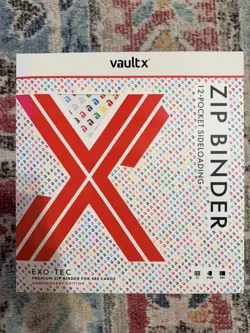 Vault X Anniversary 30th Edition Pokemon Exo-Tec 12 Pocket Zip Binder - Image 1