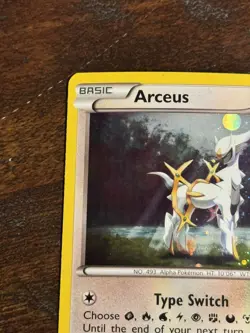 Pokemon 2017 Black Star Promo Arceus XY197 Holo - Image 2