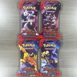 Pokemon TCG Destined Rivals Sleeved Booster Pack Art Set - Image 1