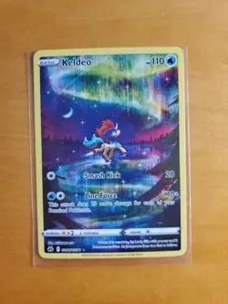 Pokemon Keldeo Ultra Rare Full Art Holo GG07/GG70 Crown Zenith 110 - Image 1