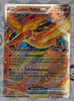 Team Rocket's Moltres ex - 31/182 - NM - Destined Rivals - Pokemon TCG - Image 1