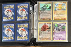 Pokemon Binder Lot - ex Series Reverse Holo, Japanese AR Holo, w/ Ultra PRO incl - Image 4