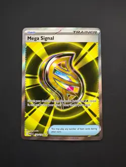 Mega Signal 171/132 Pokemon Mega Evolution Ultra Rare Near Mint (NM) 2025 - Image 1