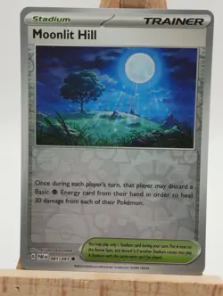 Pokemon TCG Moonlit Hit 081/091 Reverse Holo Paldean Fates - Image 1
